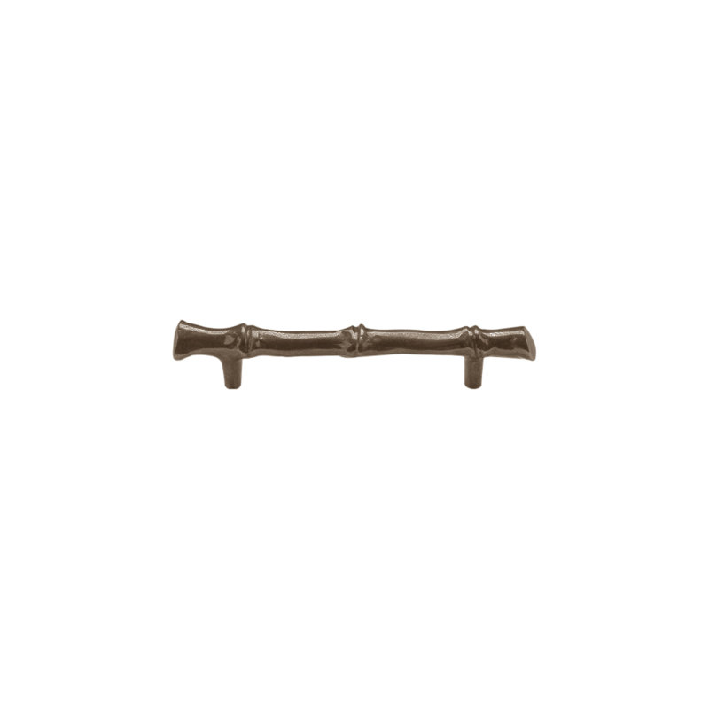 Bamboo Bar / Handle Pull, Silicon Bronze Rust