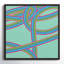 Turquoise Twist Print by Jacques Pilon-865071971-865071970