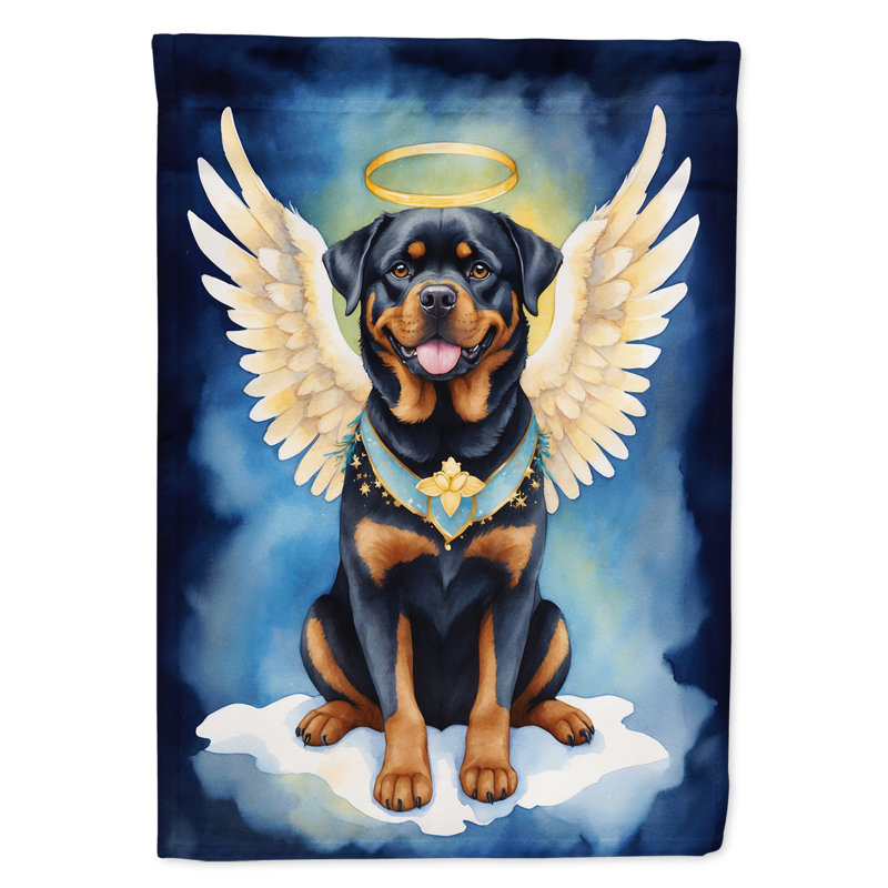 Drapeau de jardin Rottweiler My Angel
