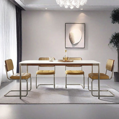 Modern Luxury Dining Table and Chair Set