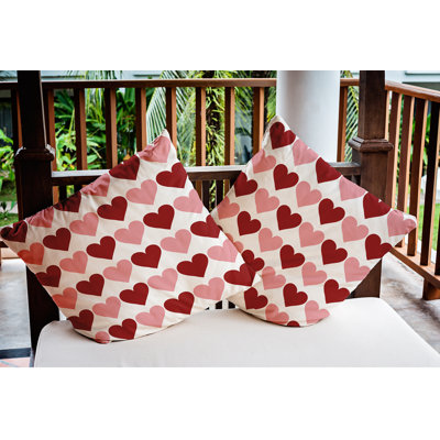 Geometric Outdoor Reversible Throw Pillow