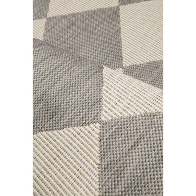 Geometric Hand Tufted Area Rug, Rectangle 160 x 230 cm
