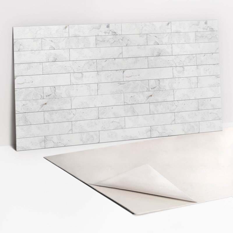 Self Adhesive Vinyl Splashback Wall Panel Sticker Tile Peel Stick 100x50 cm Stone bricks
