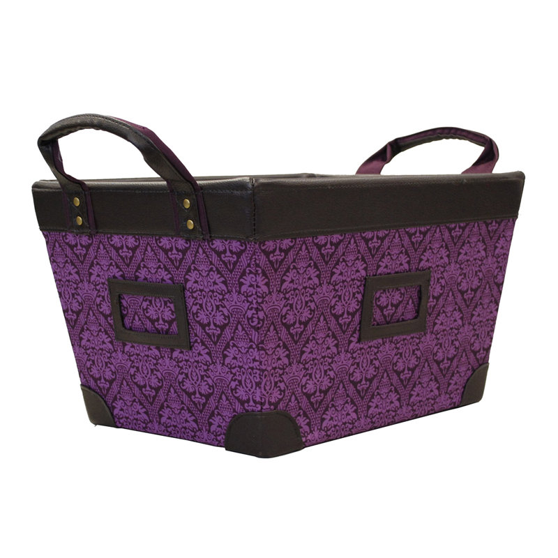 Petit panier de rangement, Regal prune