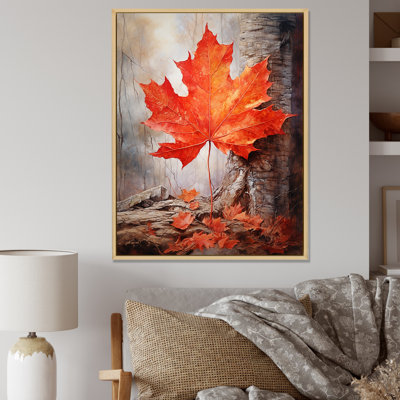 " Maples Mark Autumn Red I "