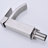 Waterfall Spout Bathroom Faucet With Single Handle And Pop - Up Drain For Overflow Sinks, Rust Finish, Simple Installation Kit Provided Sink Outlet, Adjustment, Overflow, Brushed Nickel, Gentle Effect-125364454