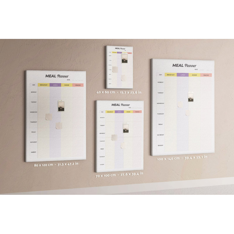Wall Mounted Cork Board