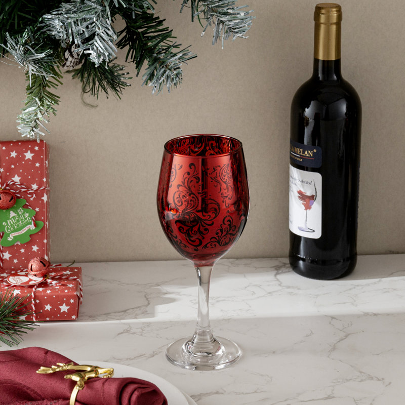 295.7ml Drinking Glass, Red