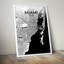 Miami City Map - No Frame Print-491518375