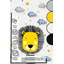 Tapis jaune en coton à imprimé cachemire Shawna-1726817688