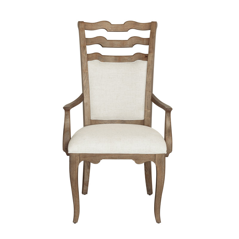 Weston Hills Ladder Back Arm Chair in Natural
