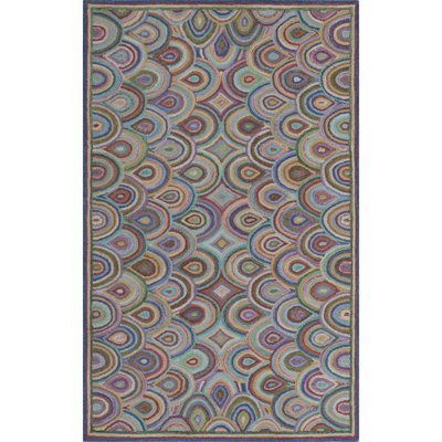 Rainbows Hand-Tufted Wool Area Rug