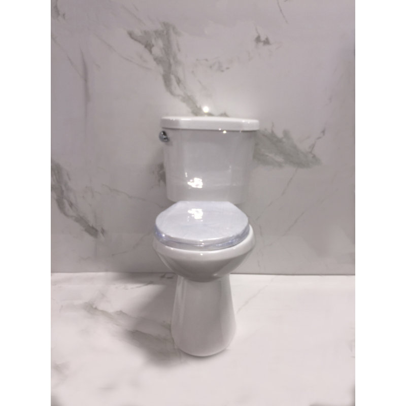Toilette ronde deux pièces 1,28 GPF (siège inclus)