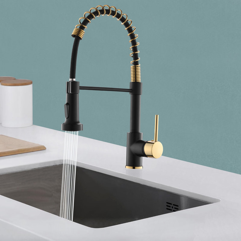 GAWEZA Pull Down Kitchen Faucet