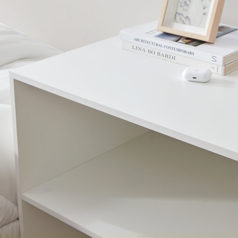 3 Drawer Storage Drawer, White