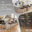 Tabourets de comptoir pivotants modernes avec structure en métal-1869231045