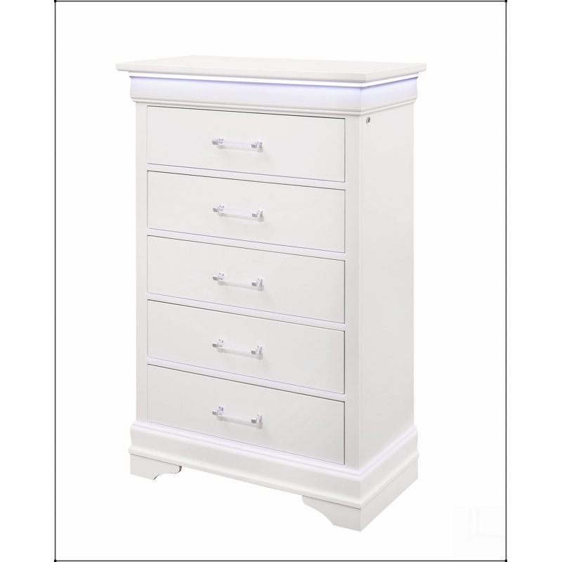COFFRET BLANC CHARLSTON AVEC DEL