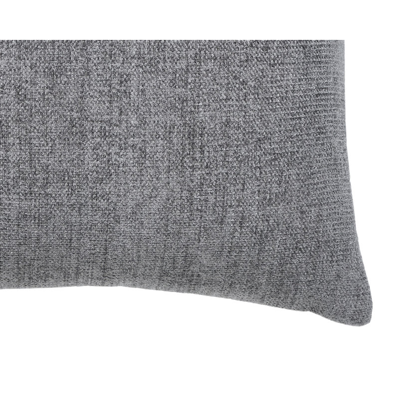 Ensemble de coussins décoratifs de luxe 100% polyester Enrich Collection, Gris