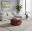 Table basse de 36,61 po de style rétro avec plateau rabattable Polygon