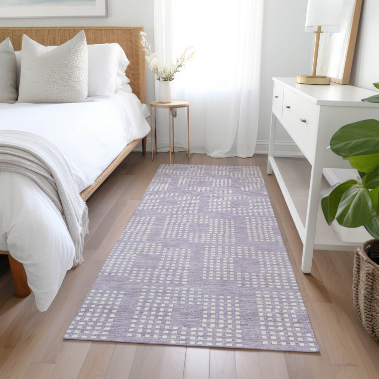 Malek Indoor/Outdoor Area Rug with Non-Slip Backing