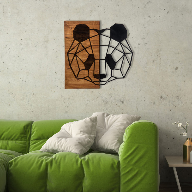 Décoration murale en bois