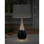 Lampe de table en verre USB
