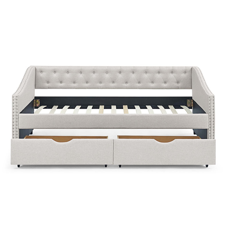Nerland Upholstered Daybed, Twin, Beige