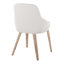 Chaise rembourrée York en similicuir York par Lumisource - ensemble de 2-113645573-113645579