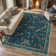 Goldene Animal & Insect Machine Washable Area Rugs with Non-Slip Backing for Living Room, Dining Room, Bedroom