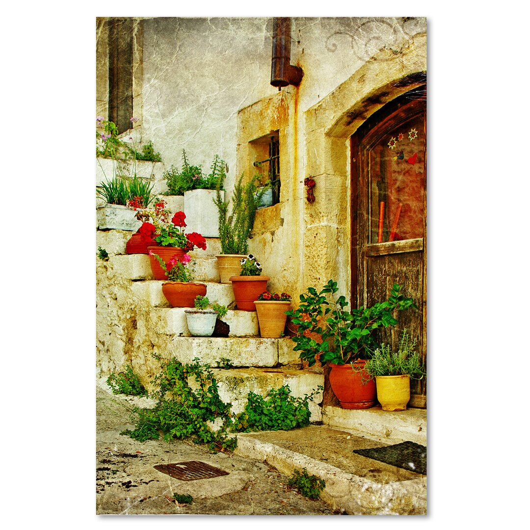 Leinwandbild Canvas Print, Cities And Beige Architecture