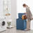 Polyethylene Plastic and Cardboard / Paper Laundry Hamper