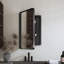 Armoire encastrée en métal 20 po x 30 po avec miroir et tablettes réglables pour la salle de bain