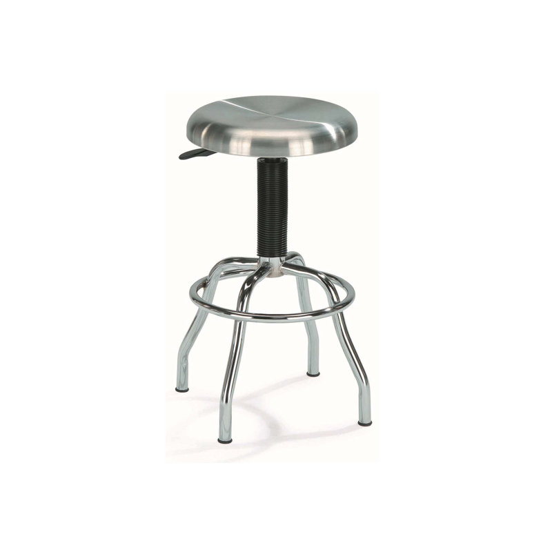 Ensemble de 1 tabouret de travail réglable en acier inoxydable