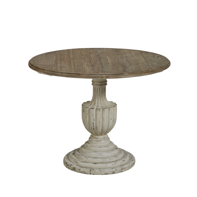 Benson Round Pine Wood Dining Table