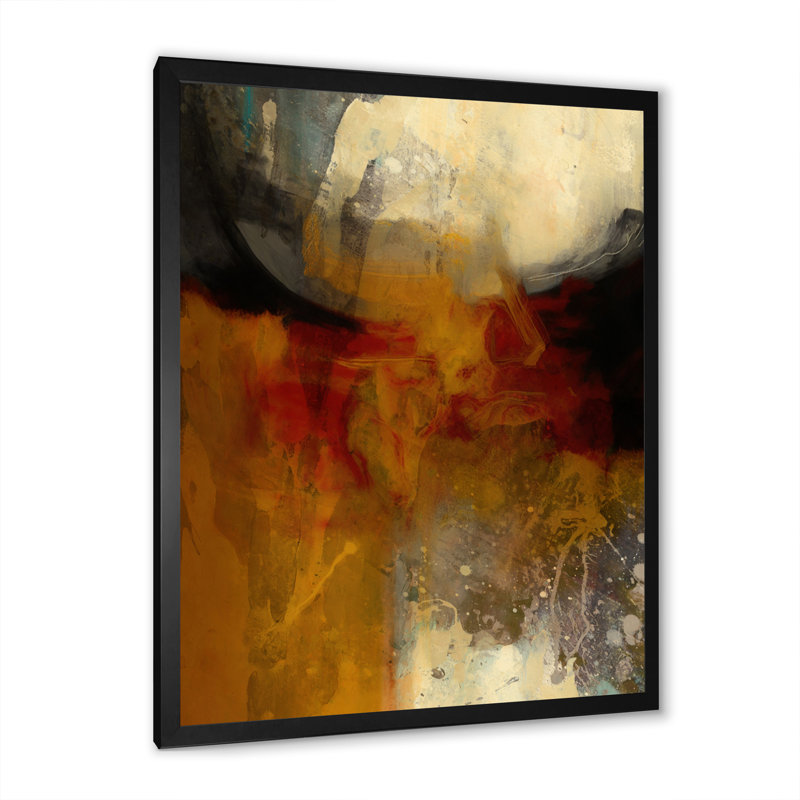 Terra Rosa Earth Mysteries II 30, Toile avec cadre photo noir, H 20 po x l 12 po x P 1 po