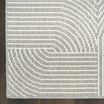 Tapis ivoire moderne Coedy