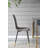 17'' H Linen Upholstered Metal Side Chair-398700335