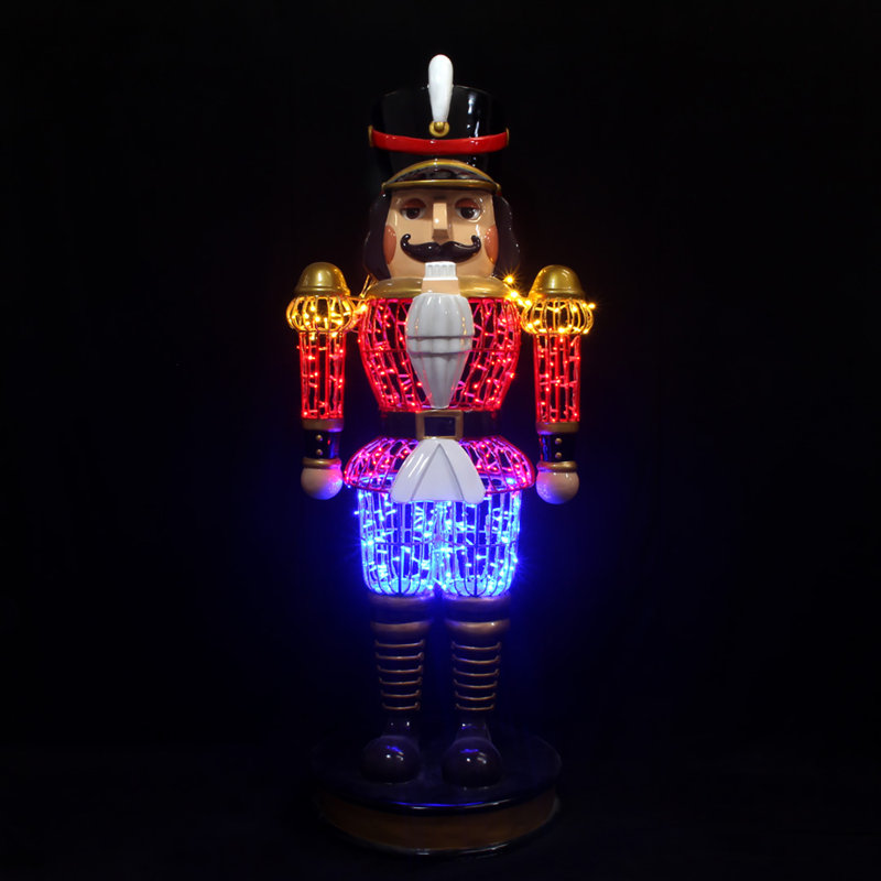Nutcracker 9ftRed/blue - Multi - Floor standing