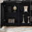 Mid Century Modern Fluted Sideboard Cabinet, Buffet Cabinet with Storage, Narrow Side Cabinet Accent Cabinet-555247153