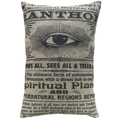 Linen Reversible Throw Pillow