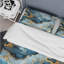 Blue Gold Marble - Ensemble de housse de couette en marbre-109173764