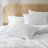 Gigi White Clipped Jacquard Tufted 3-Piece Full/Queen Comforter Set-111192728-111192730