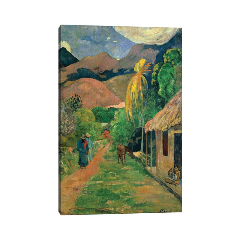 Spain, Toledo, Rue De Tahiti, 1891 by Paul Gauguin - Wrapped Canvas Gallery-Wrapped Canvas Giclée, 20.32 cm H x 30.48 cm W