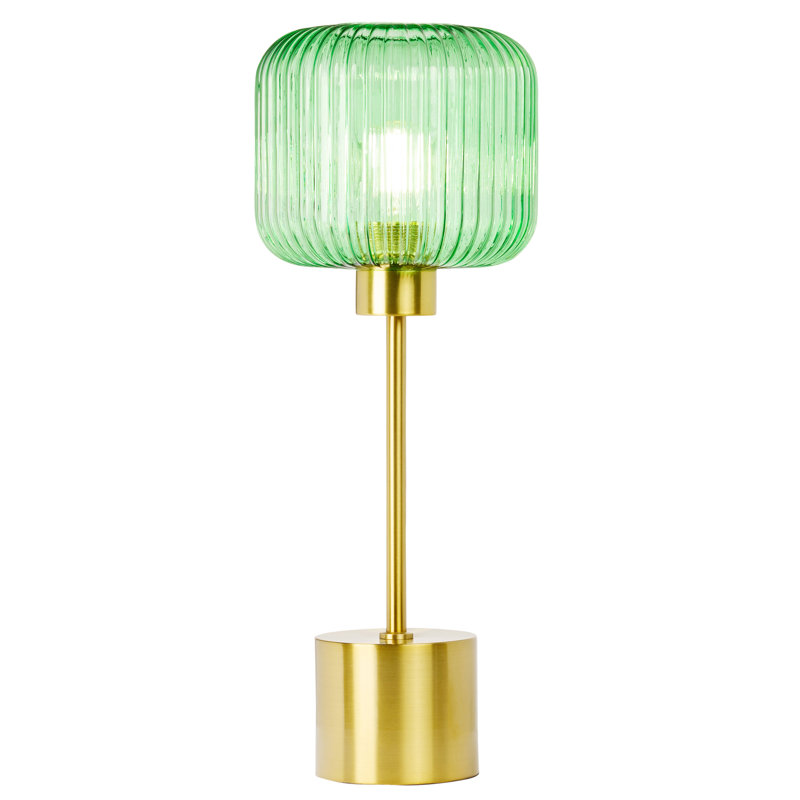 Gracieleigh Metal Table Lamp, Green