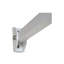 Auvent en métal Haze 4,6 - blanc, extérieur en aluminium léger avec finition thermolaquée contemporaine, charnière continue, solin intégré, attaches en acier inoxydable, pré-conçu pour