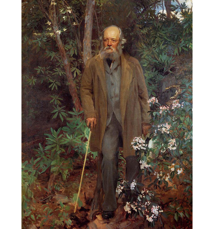 Frederick Law Olmsted, 18" H x 13" W