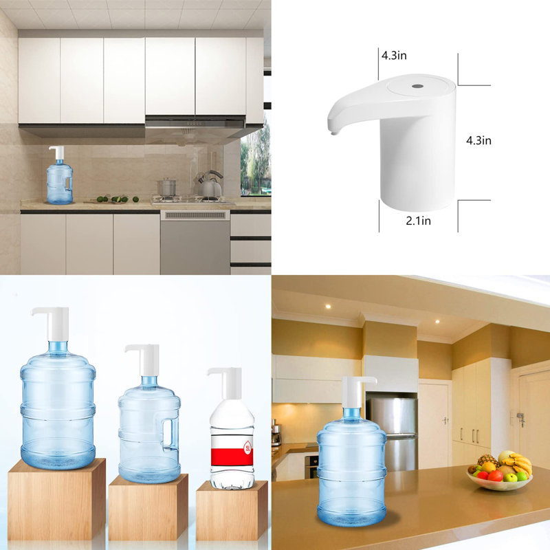 LoochMee White Portable Bottleless Electric Water Dispenser