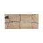 Sagebrook Home 18" Gorda Crackle Travertine Tray