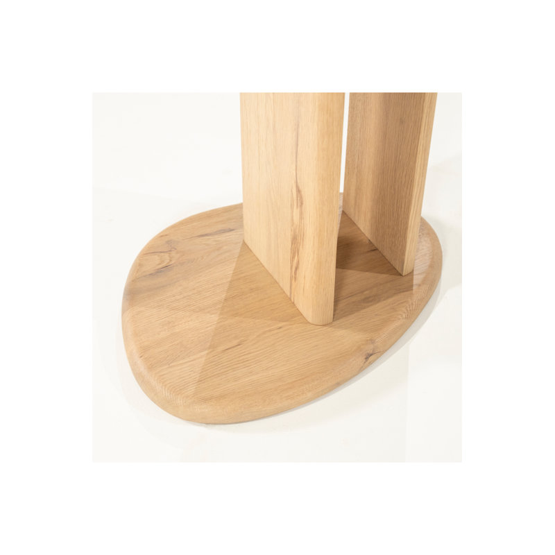 Lori Solid Wood End Table, Natural