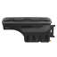 Coffre de rangement verrouillable pour benne de pick-up, 25 litres (6,6 gal), en ABS, avec cadenas à combinaison, étanche, fixation latérale, côté passager, pour Ford F-150 (2015-2021), noir.